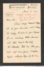 k.k. naturhistorisches Hofmuseum, Intendanzakten 1885-1896 (Hauer), Aktenzahl Z.171.b/1888, Seite 1